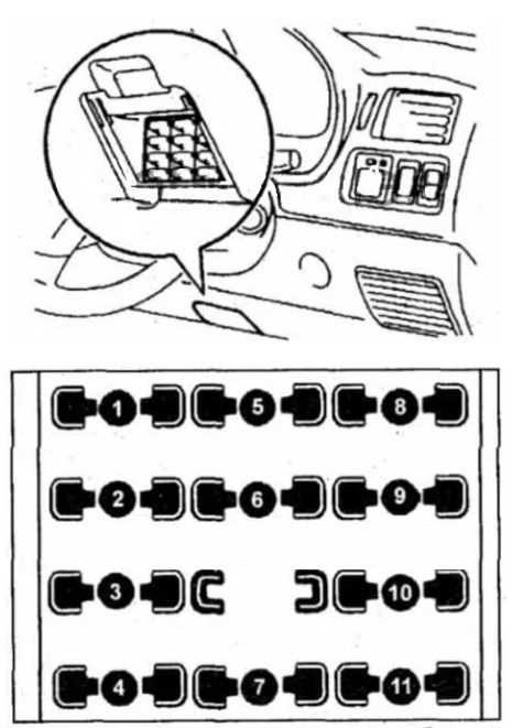 2003 toyota celica fuse box diagram