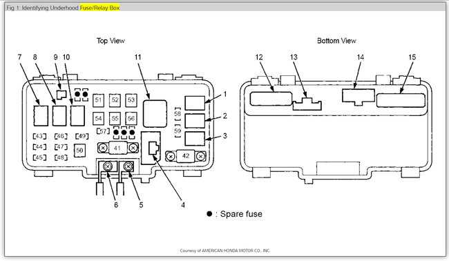 2004 acura mdx fuse diagram