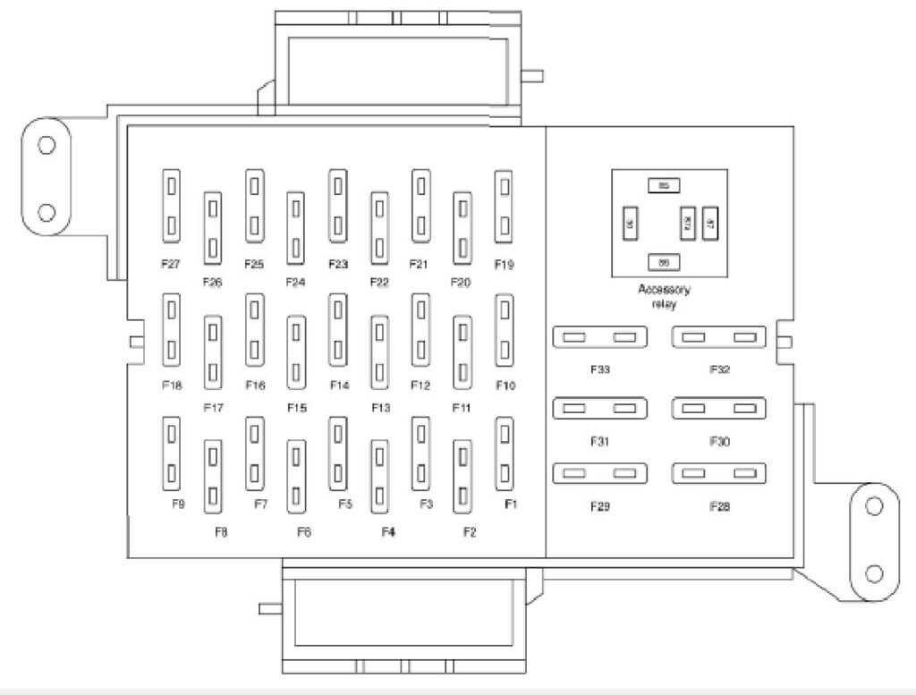 2004 crown vic fuse box diagram