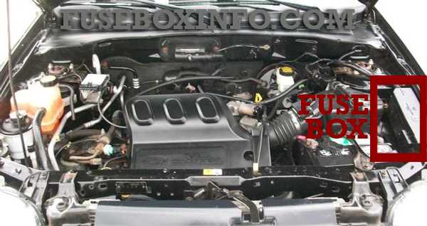 2004 ford escape fuse diagram