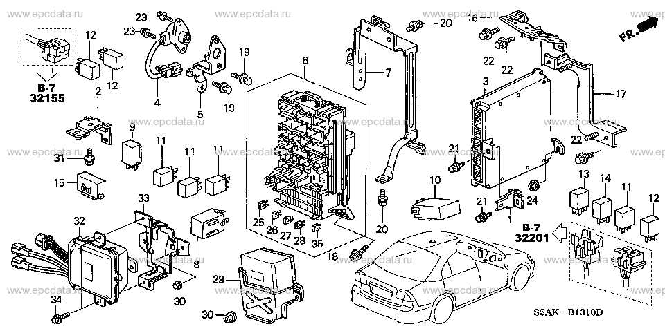 2004 honda civic fuse panel diagram