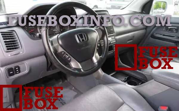 2004 honda pilot fuse box diagram