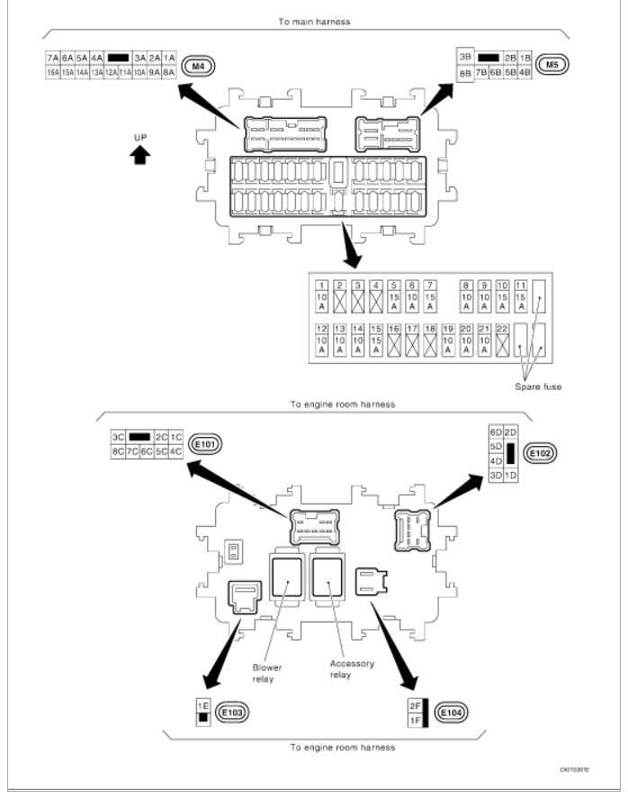 2004 infiniti g35 fuse box diagram driver side
