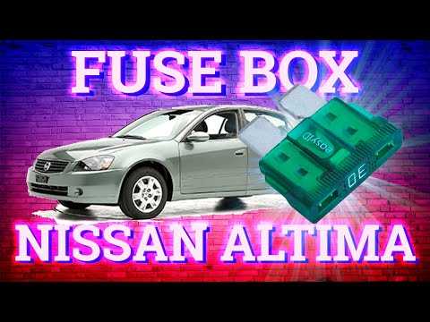 2004 nissan altima under hood fuse box diagram