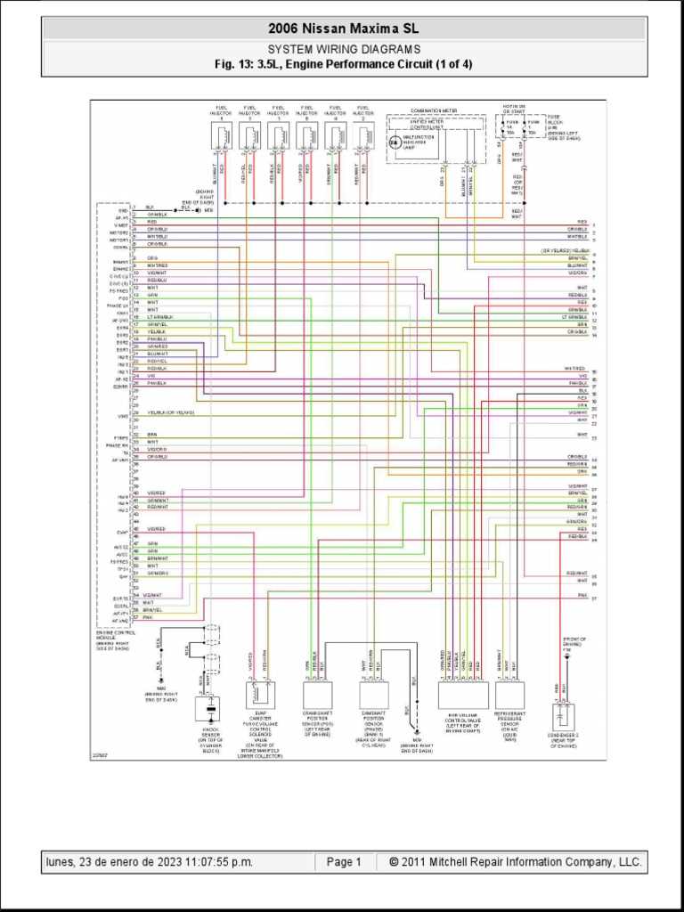 2004 nissan maxima 3.5 se fuse box diagram
