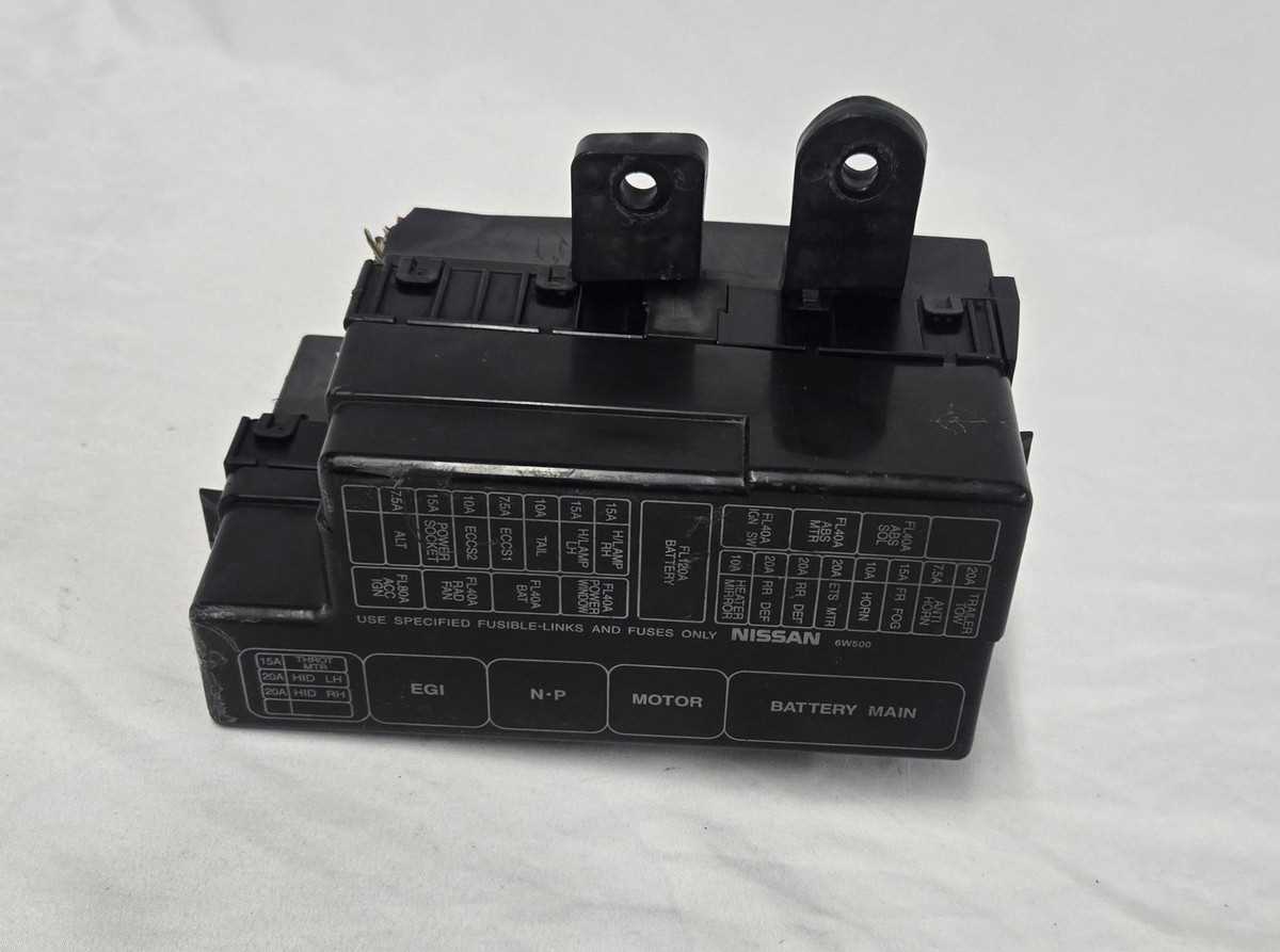 2004 nissan pathfinder fuse box diagram