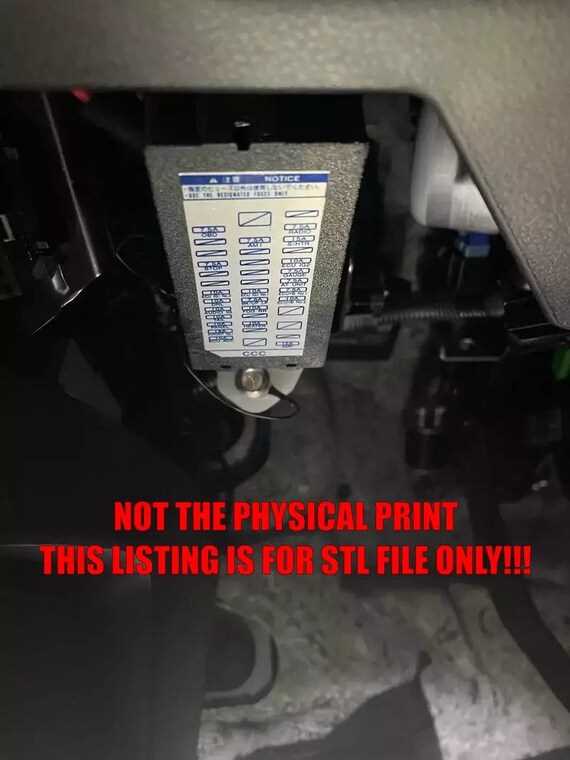 2004 subaru forester xt fuse box diagram