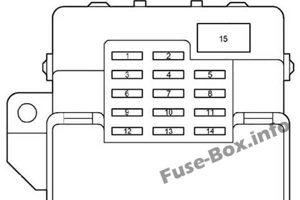 2004 tacoma fuse box diagram