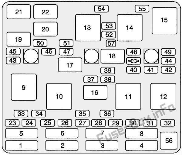 2004 alero fuse box diagram
