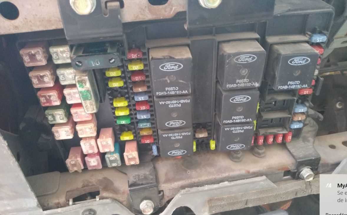 2004 f250 super duty fuse box diagram