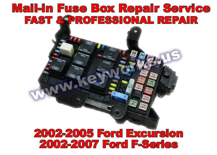 2004 ford excursion fuse diagram