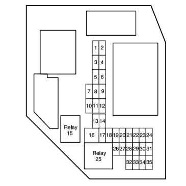 2004 ford f250 super duty fuse box diagram
