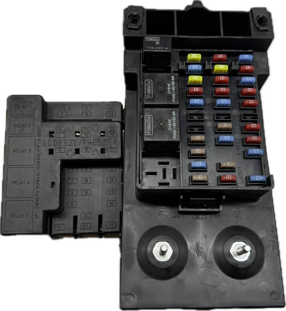 2004 ford f650 fuse box diagram
