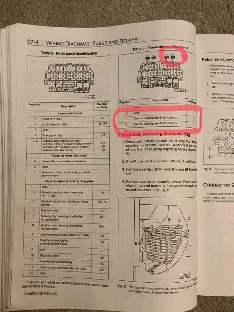 2004 jetta tdi fuse box diagram