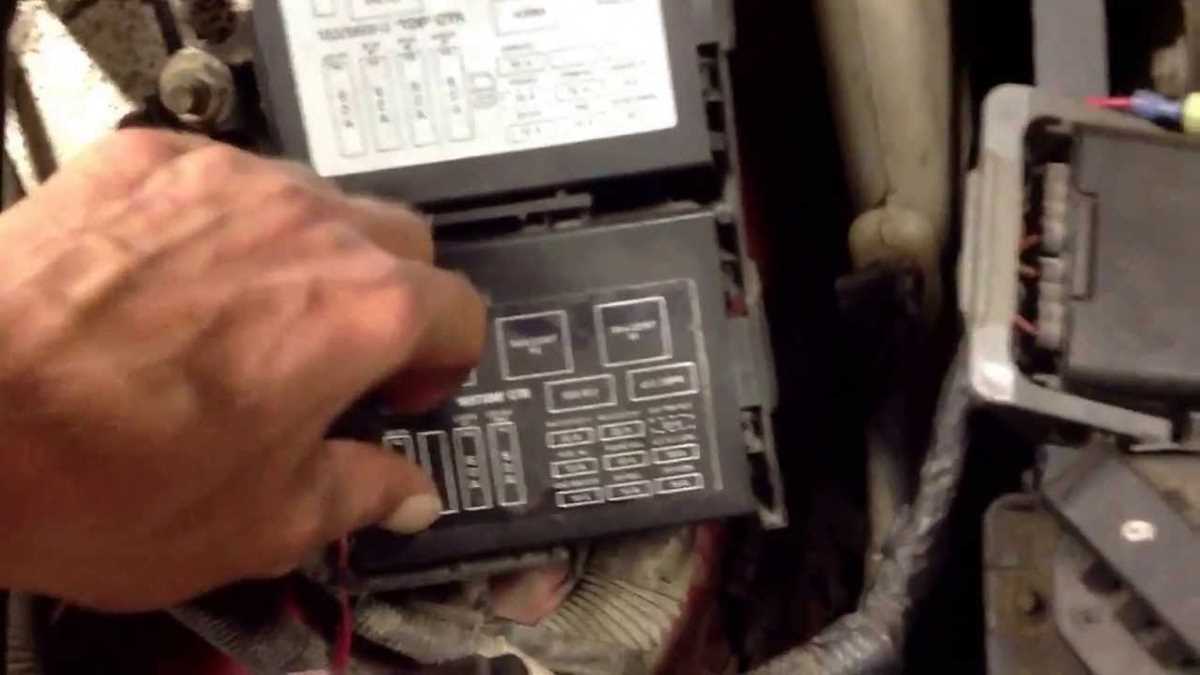 2004 monte carlo fuse box diagram