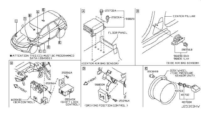 2004 nissan murano fuse box diagram