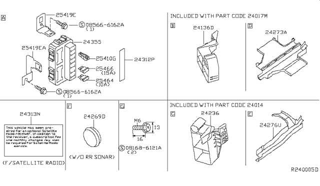 2004 nissan quest fuse diagram