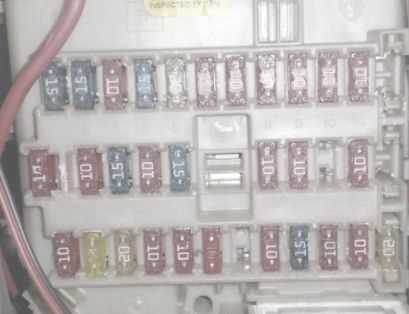 2004 nissan sentra 1.8 fuse box diagram