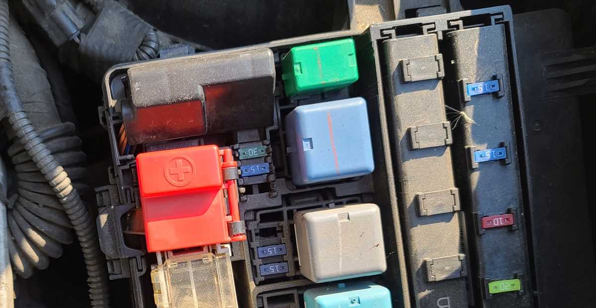 2004 toyota prius fuse box diagram