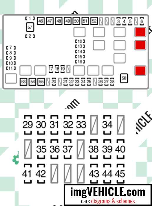 2005 4runner fuse box diagram