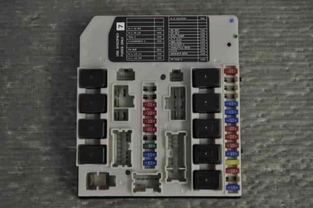 2005 altima fuse diagram