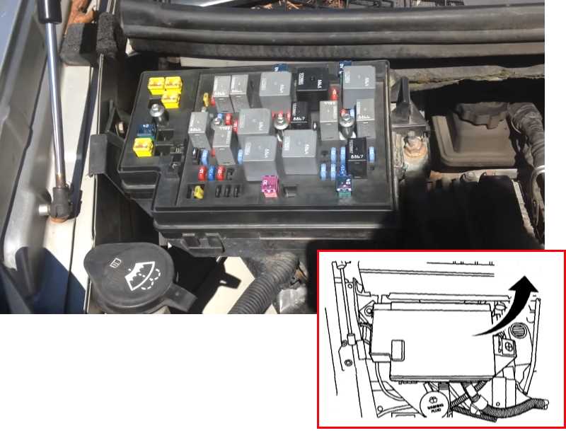 2005 buick rendezvous interior fuse box diagram