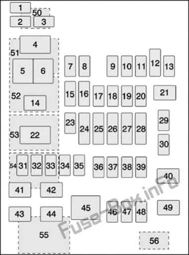 2005 cadillac escalade fuse box diagram