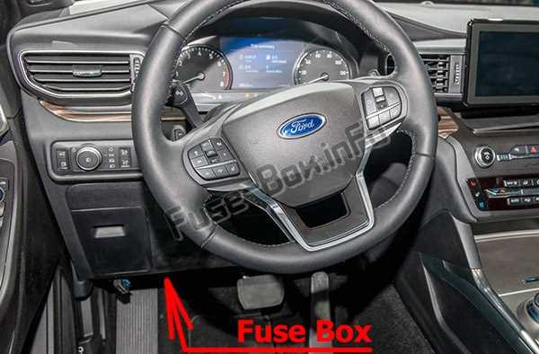 2005 ford explorer interior fuse box diagram