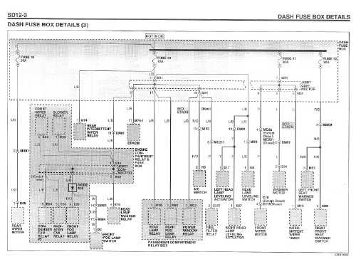 2005 hyundai accent fuse box diagram