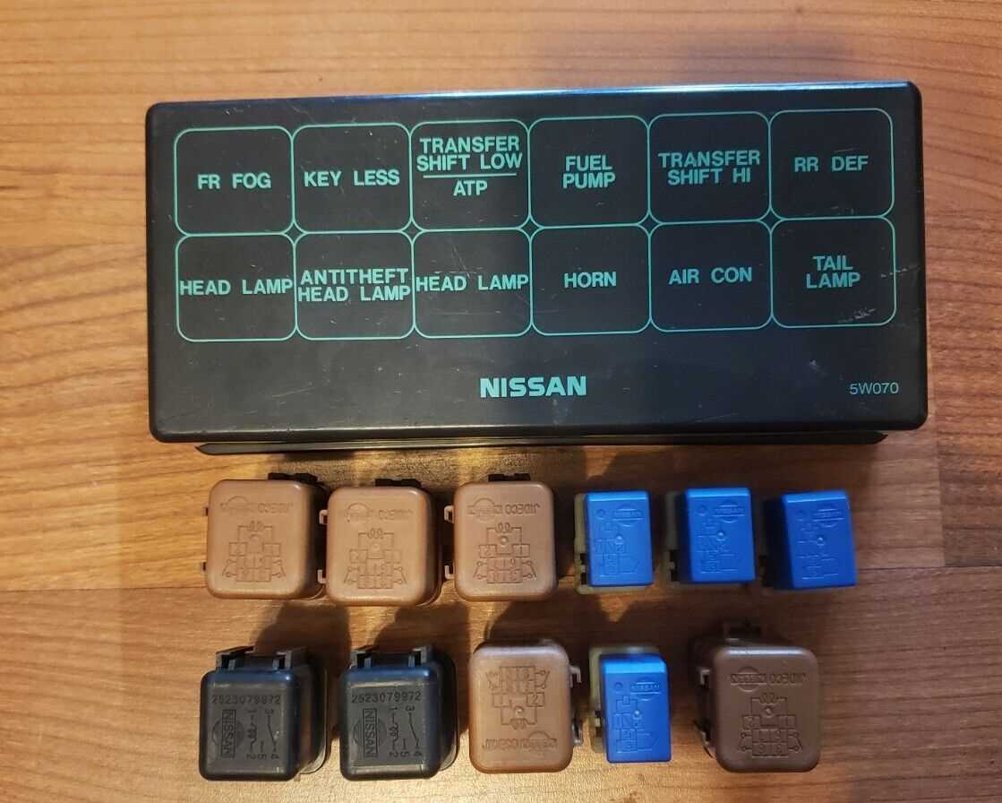 2005 nissan pathfinder fuse diagram