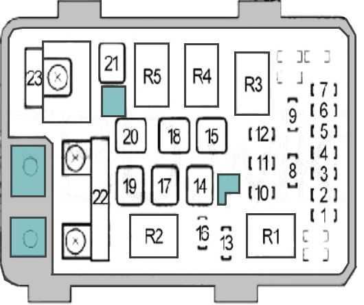 2005 acura tsx fuse box diagram