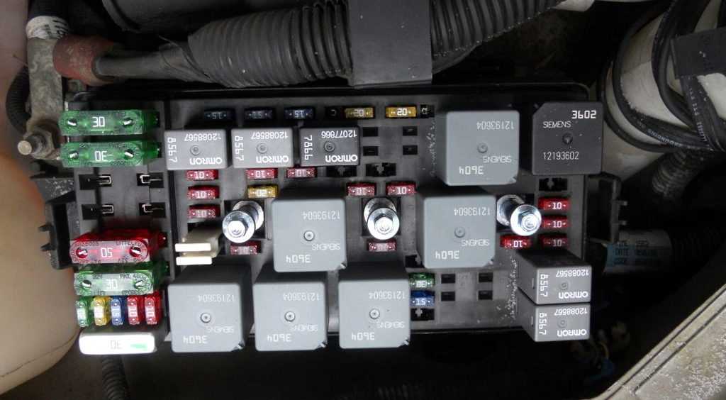 2005 buick lacrosse fuse box diagram