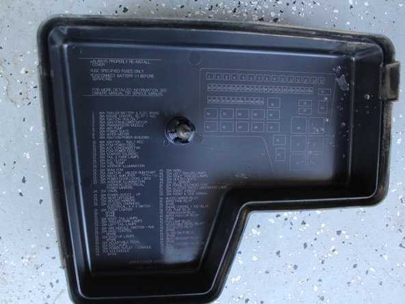 2005 dodge ram fuse box diagram
