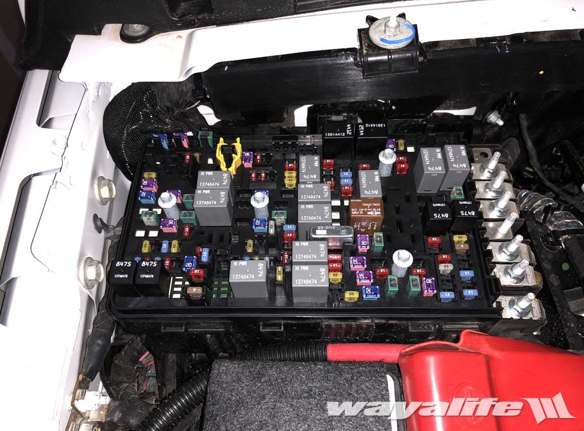 2005 jeep wrangler interior fuse box diagram