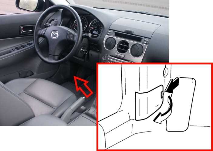 2005 mazda 6 fuse diagram