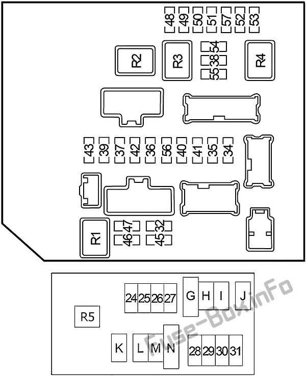 2005 nissan frontier fuse box diagram