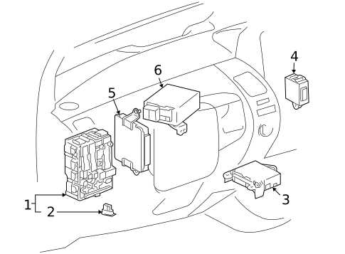 2005 prius fuse diagram
