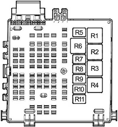 2005 saab 9 3 fuse box diagram