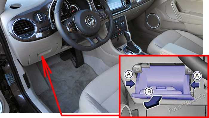 2005 vw beetle fuse diagram
