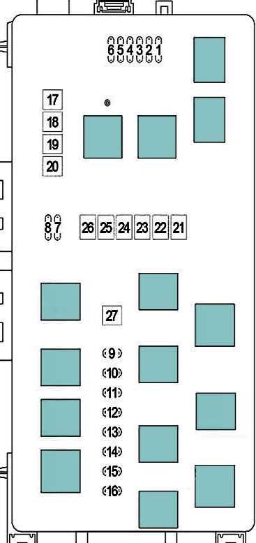 2006 chrysler 300 5.7 fuse box diagram