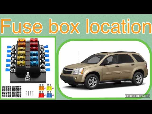 2006 equinox fuse diagram