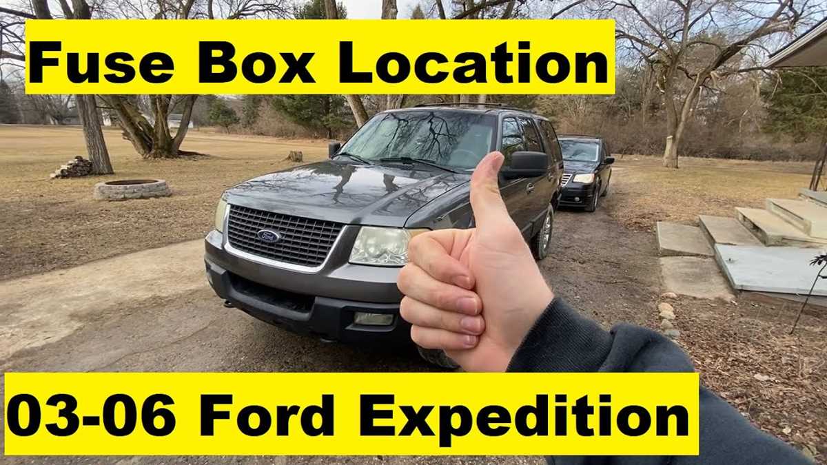 2006 ford expedition fuse diagram