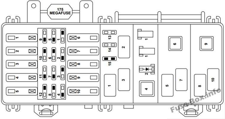 2006 ford explorer 4.0 fuse box diagram
