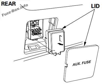 2006 honda pilot fuse box diagram
