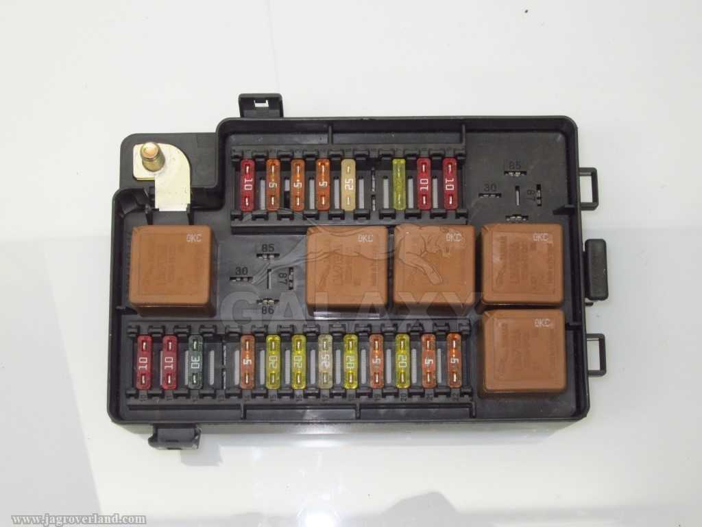 2006 jaguar xj8 fuse box diagram