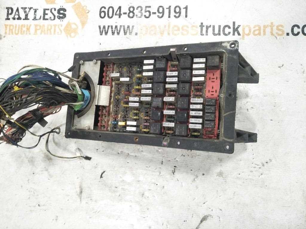 2006 kenworth fuse panel diagram
