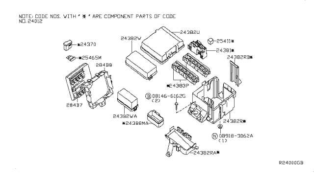 2006 nissan xterra fuse box diagram