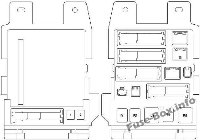 2006 toyota avalon fuse diagram