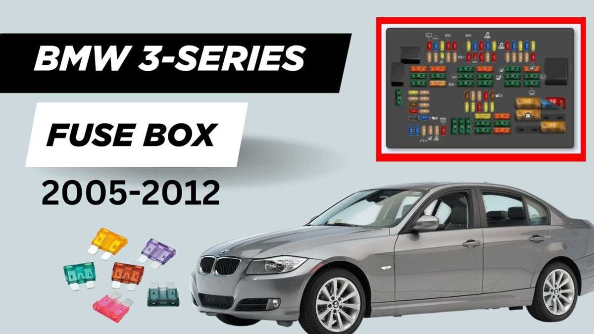 2006 bmw e90 fuse box diagram