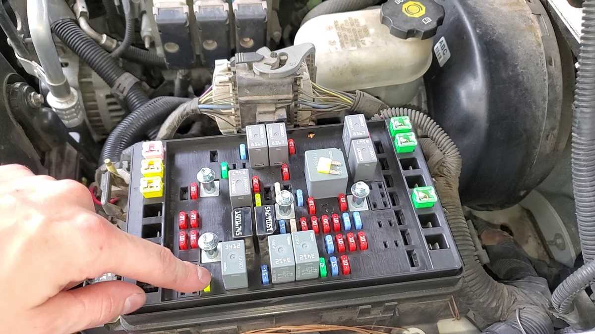 2006 chevy trailblazer fuse box diagram